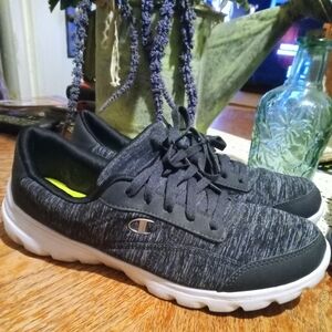 Champion Charcoal and White Sneakers